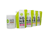 One month supply of Bone Broth +  Collagen Keto Powder