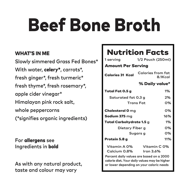 Bone Broth - One Week Supply