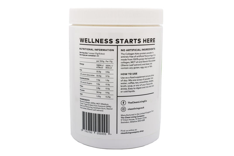 Collagen Keto Powder (Chocolate Flavour) 340g